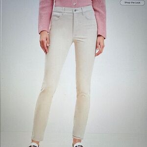 LOFT Women's High Waist Skinny Corduroy Jeans in Taupe